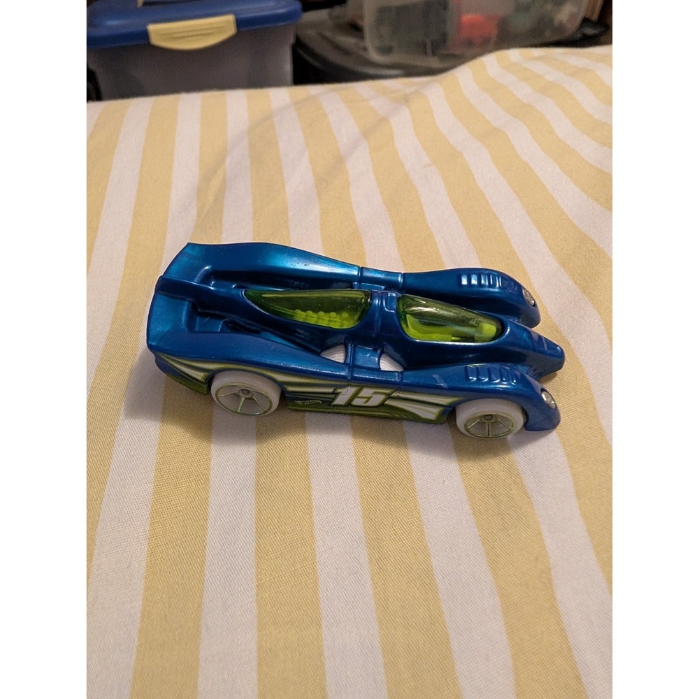 2014 Mattel Hot Wheels Power Pistons Blue Diecast Toy Car 15 Malaysia